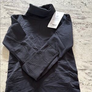 Athleta Black Long Sleeve Top